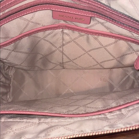 Michael Kors Coral Pink Tote Bag - Picture 4 of 15